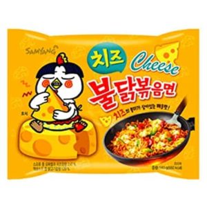 Buldak Noodle Hot Chicken Cheese 140G – Samyung (yellow)