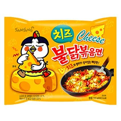 Buldak Noodle Hot Chicken Cheese 140G – Samyung (yellow) Buldak Noodle Hot Chicken Cheese 140G – Samyung (yellow)