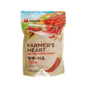 Red Chili Pepper Powder 500G – Farmers Heart Nongshim Red Chili Pepper Powder 500G – Farmers Heart Nongshim