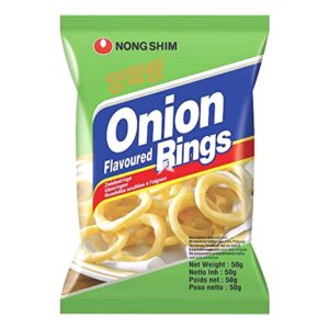 Onion Flavoured Rings 50g - Nongshim Onion Flavoured Rings 50g - Nongshim