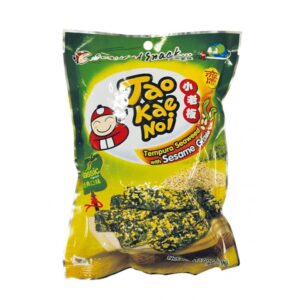 Tao Kae Noi Hi Tempura Seaweed with Sesame Grain 39g Tao Kae Noi Hi Tempura Seaweed with Sesame Grain 39g