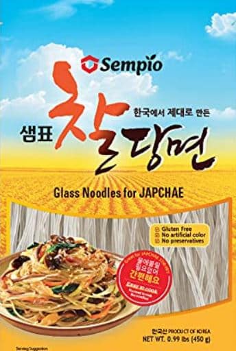 Sempio glass noodles for Japchae Sempio glass noodles for Japchae