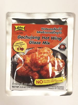 Gochujang Hot Wing Glaze Mix 100g Lobo Gochujang Hot Wing Glaze Mix 100g Lobo
