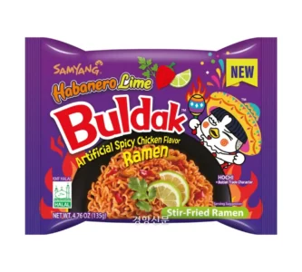 Buldak Hot Chicken Habanero Lime Samyang Buldak Hot Chicken Habanero Lime