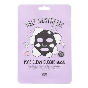 maschera a bolle autoestetica con pori puliti Maschera a bolle autoestetica per la pulizia dei pori